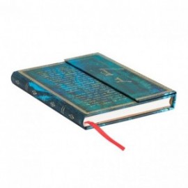 Notebook Verne Twenty Thousand Leagues Midi Wrap Lined 13x18 Paperblanks