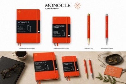 Leuchtturm 1917 MONOCLE pen loop mandarin