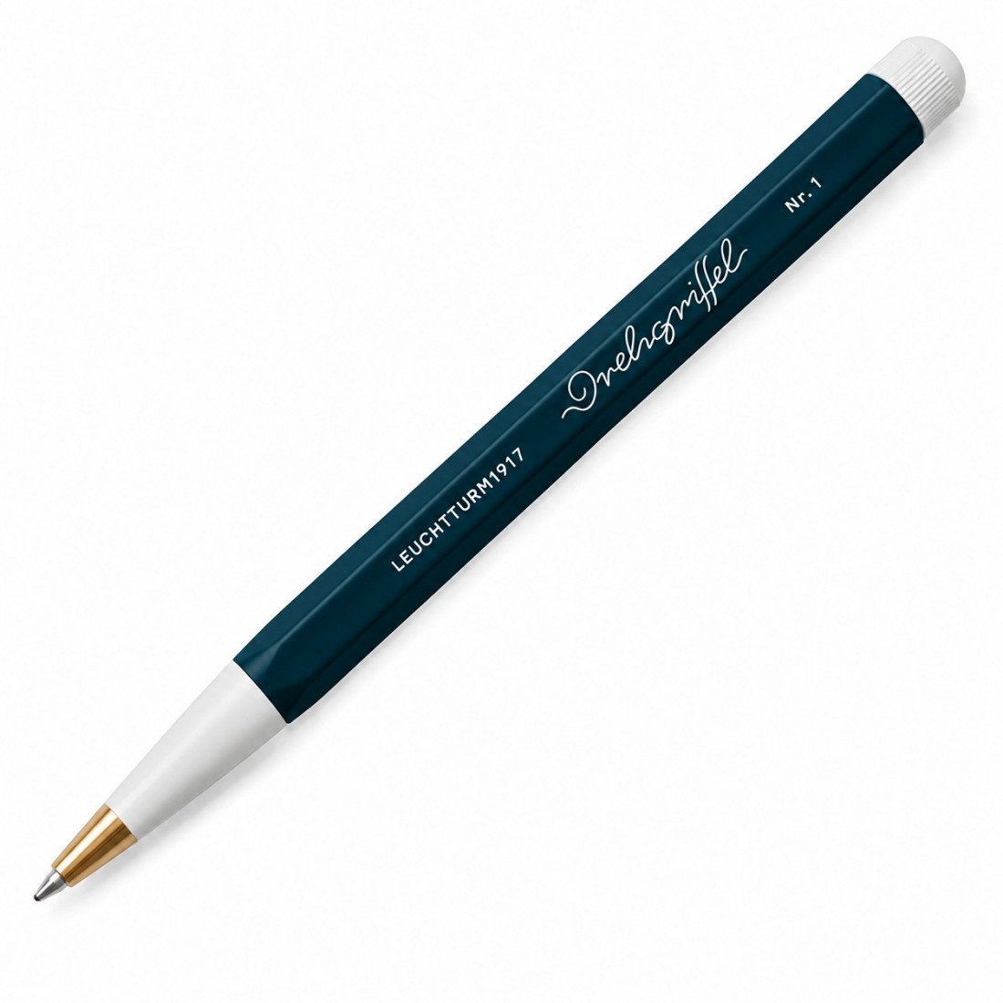 Leuchtturm 1917 Drehgriffel Nr.1 Deep Sea,  Gelpen with black ink