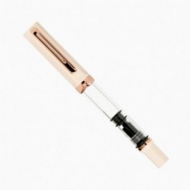 Twsbi Eco Creme with rosegold trims, piston filling fountain pen