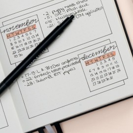 Leuchtturm 1917 Themebook Bullet Journal Edition 2 A5 Medium Dotted, Black