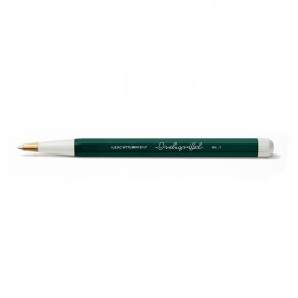 Leuchtturm 1917 Drehgriffel Nr.1 Forest Green, Ballpoint pen with royal blue ink