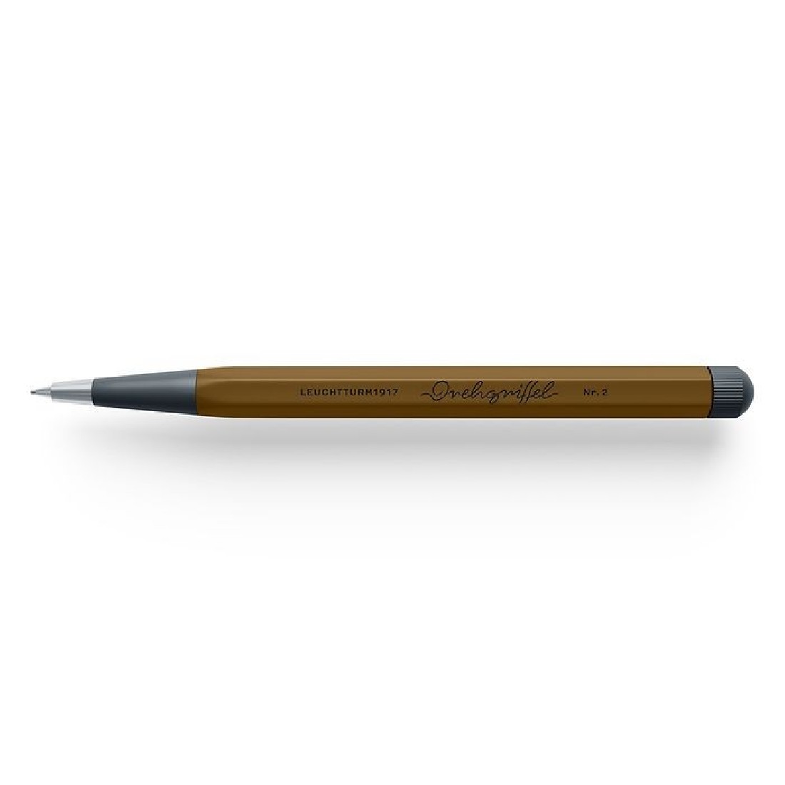 Leuchtturm 1917 mechanical pencil, Spice Brown, Drehgriffel Nr. 2