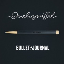 Leuchtturm 1917  Twist Grip No.1  Black,  Gel ballpoint with Black Ink,  Bullet Journal Edition