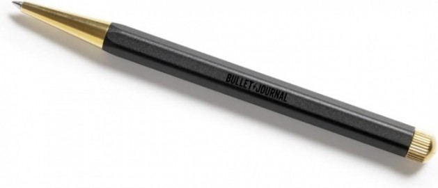 Leuchtturm 1917  Twist Grip No.1  Black,  Gel ballpoint with Black Ink,  Bullet Journal Edition