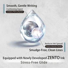 Uni Mitsubishi uniball ZENTO Uni-Ball Zent Flow Model 0.38mm Birch White