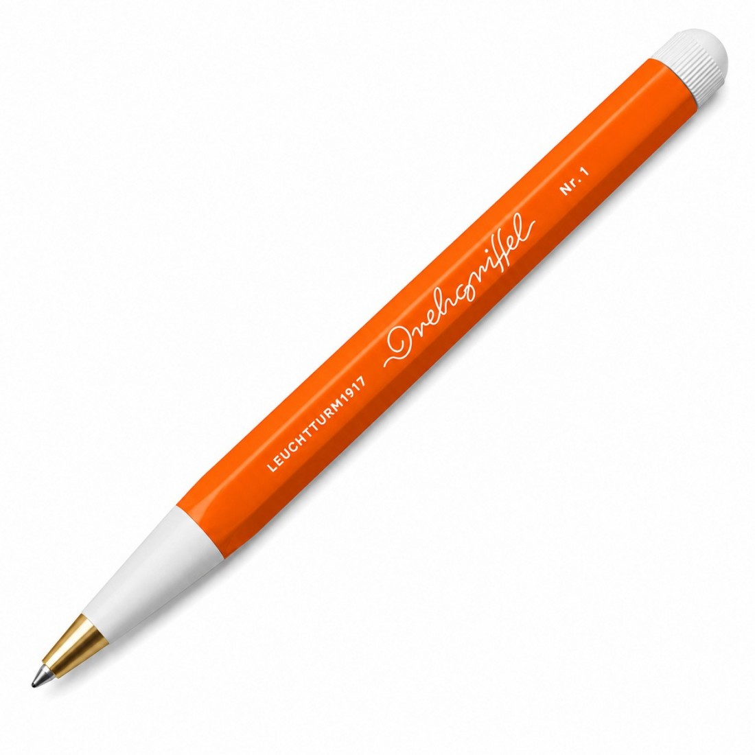 Leuchtturm 1917 Drehgriffel Nr.1 Pumpkin,  Gelpen with black ink