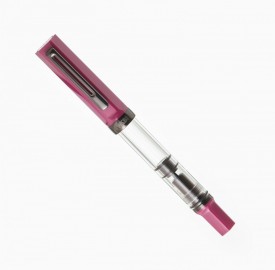 Twsbi Eco , with onyx plum  trims, piston filling fountain pen