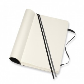 Notebook Large 13x21 Plain Expanded Version Black Soft Cover Moleskine