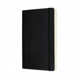 Notebook Large 13x21 Plain Expanded Version Black Soft Cover Moleskine
