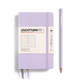 Leuchtturm 1917 Notebook A6 Lilac Dotted Hard Cover