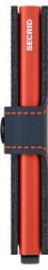 SECRID MINIWALLET MM MATTE NIGHTBLUE  ORANGE