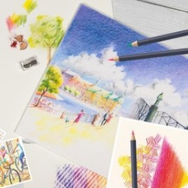 Faber Castell Goldfaber Color Pencils, 114736 Tin of 36