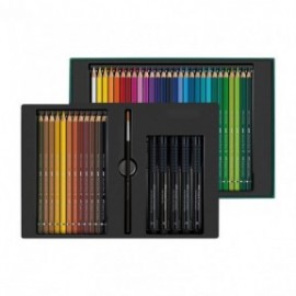 Faber Castell Albrecht Durer Watercolour Pencils plus Pitt Artist Pens Set of 45 217554