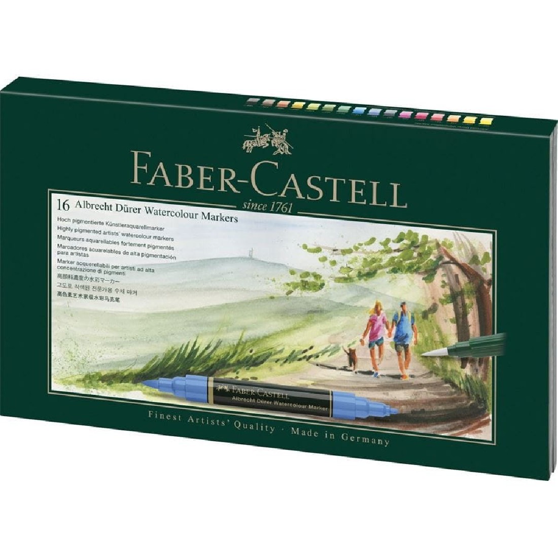 Faber Castell Albrecht Durer Watercolour Marker, gift set, 17 pieces, 160318.