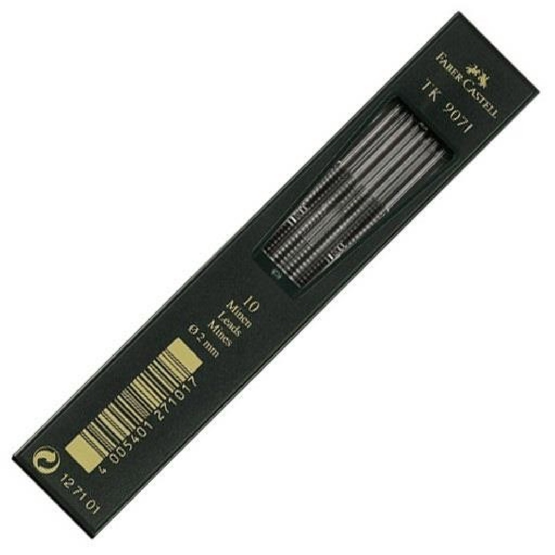 Refill Leads For Mechanical Pencils 2mm  2H 10pcs Faber castell 127112