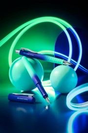 Faber Castell Poly Pen fountain pen and ballpen set, Buzzing Blue, 241055