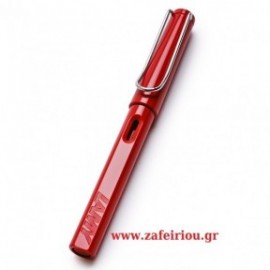 Lamy Safari Shiny Red Fountain Pen 016
