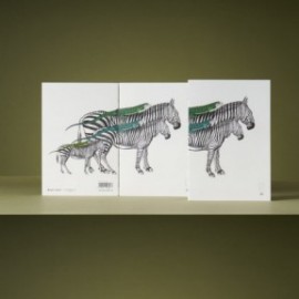 Paper Republic Animal Companions Zembra Book Refill XL Ruled Pap