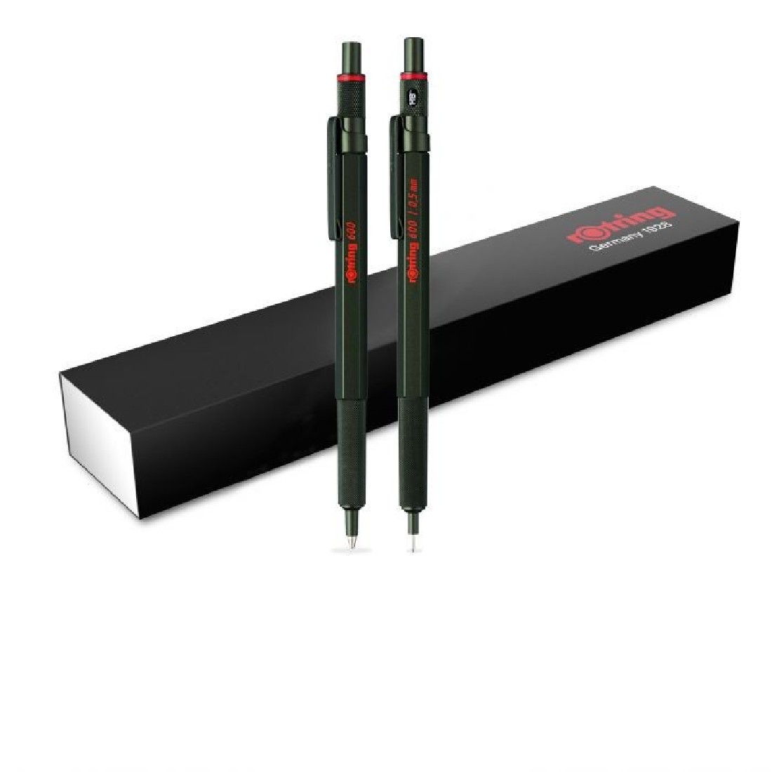 Rotring 600 Green Set Ballpen and Mechanical Pencil 0.5