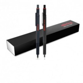 Rotring 600 Black Set Ballpen and Mechanical Pencil 0.7