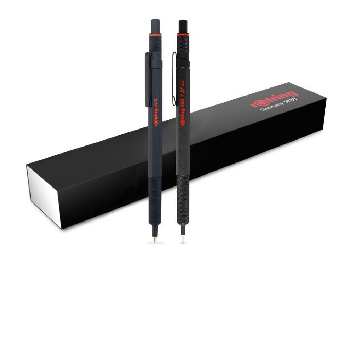 Rotring 600 Black Set Ballpen and Mechanical Pencil 0.7