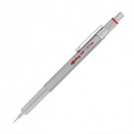 Rotring 600 Silver Set Ballpen and Mechanical Pencil 0.7