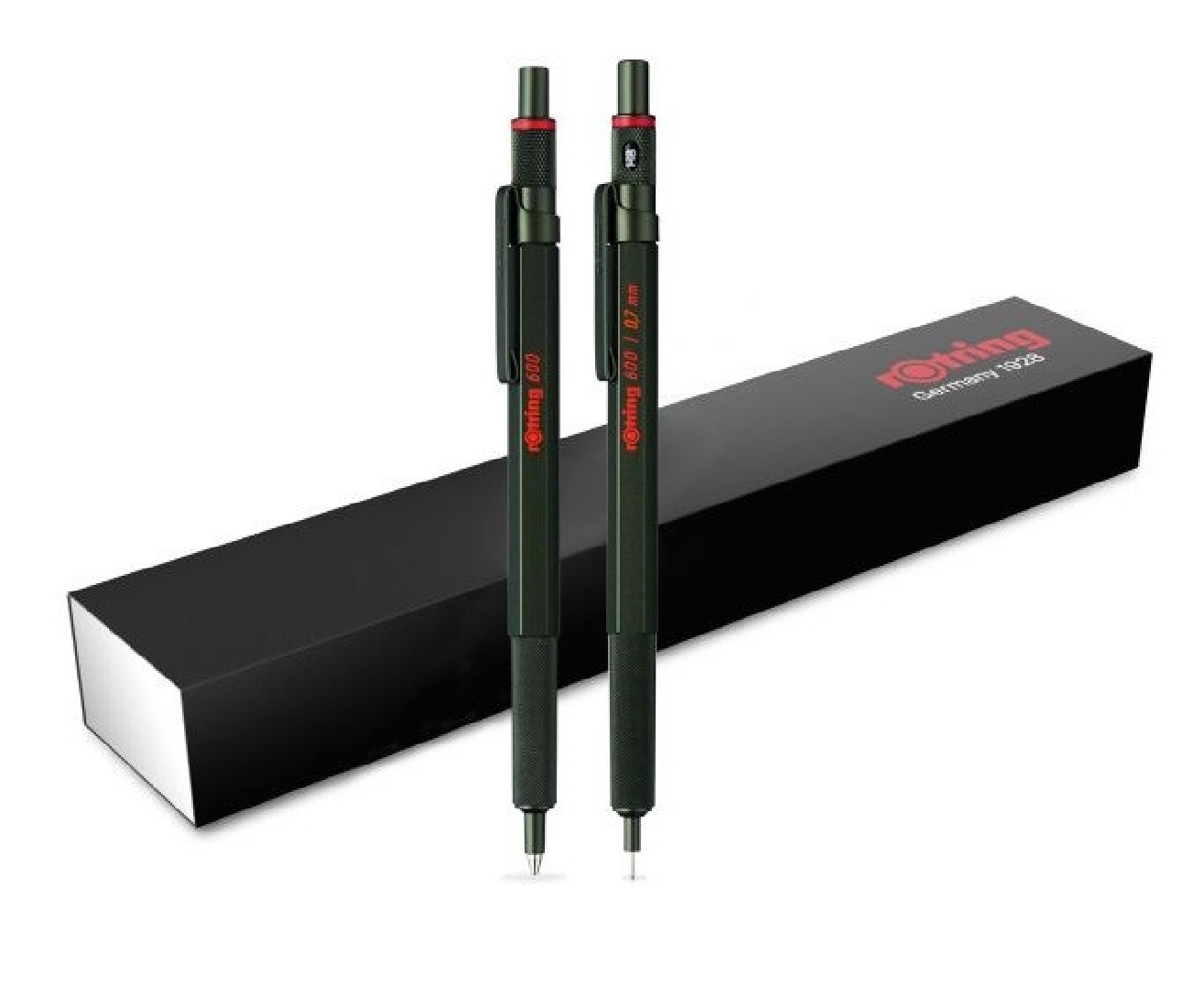 Rotring 600 Green Set Ballpen and Mechanical Pencil 0.7