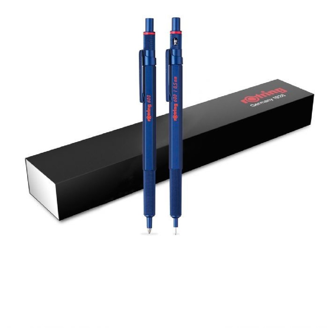 Rotring 600 Blue Set Ballpen and Mechanical Pencil 0.5