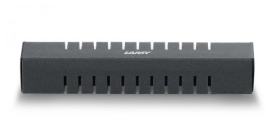 Lamy Safari Steel Black Fountain Pen 0E2