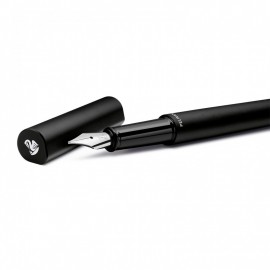 Pelikan Ineo Elements P6 aluminium fountain pen with metal case black rock