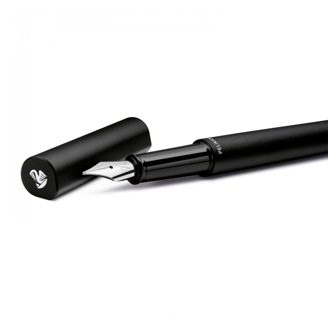 Pelikan Ineo Elements P6 aluminium fountain pen with metal case black rock
