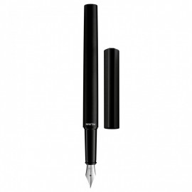Pelikan Ineo Elements P6 aluminium fountain pen with metal case black rock