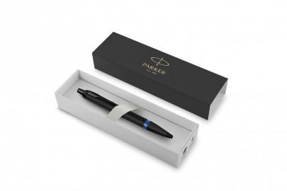 Parker IM Vibrant Rings Marine Blue Ballpen