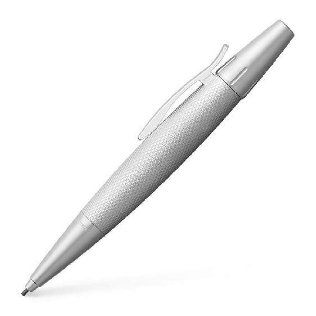 Faber Castell E-motion Pure Silver Mechanical Pencil 138676 FC