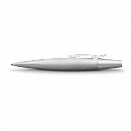 Faber Castell E-motion Pure Silver Twist Ballpen 148676