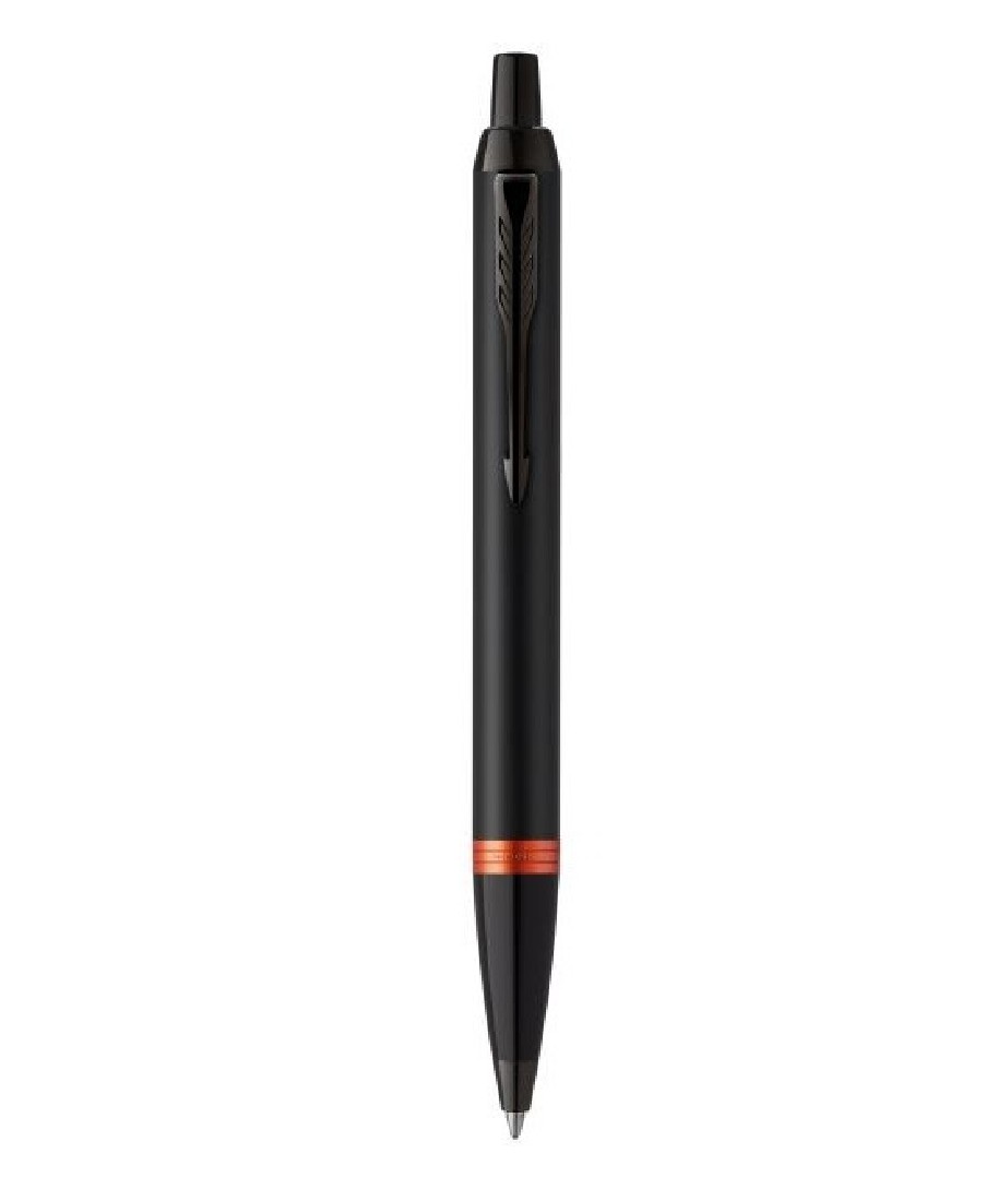 Parker IM Vibrant Rings Flame Orange Ballpoint Pen