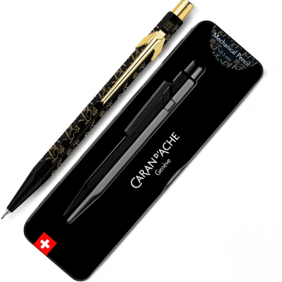 Caran dache 849 mechanical pencil 0,5mm Horse black 844.525 special edition