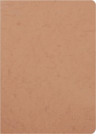 Clairefontaine Rhodia Age Bag 733061 Stitched Notebook A4 21 x 29.7 cm 96 Pages Plain Clairefontaine Rhodia Age Bag Staplebound Notebook (96 Pages) - A4 Size, Lined Rulings, 90gsm Brushed Vellum Paper - Brown Leather Effect Cover