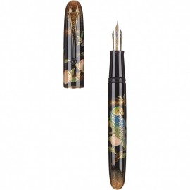 Namiki Yukari Royale Parrot with Peach Fountain Pen FNK-45M-MMO