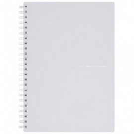 Mnemosyne spiral notebook black 295-51 A5 5mm 80sheets ruled 80gr MN