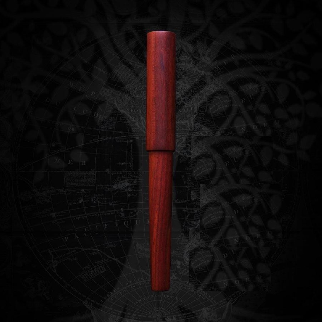 Wancher  Sandalwood World Tree  Fountain pen