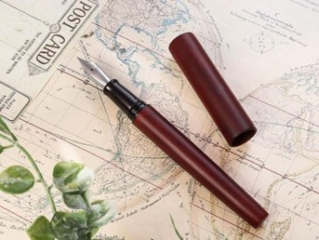 Wancher  Sandalwood World Tree  Fountain pen