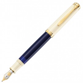 Pelikan Souveran  M800 Cream Blue Special Edition Fountain Pen