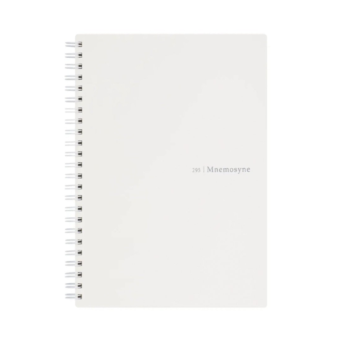 Mnemosyne spiral notebook white 295-06 A5 5mm 80sheets ruled 80gr MN