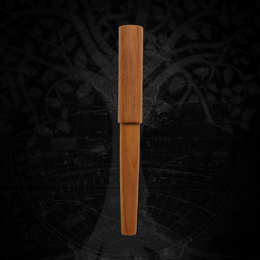 Wancher Teakwood World Tree Fountain pen