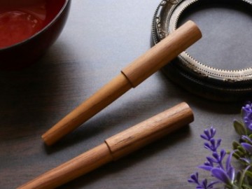 Wancher Teakwood World Tree Fountain pen