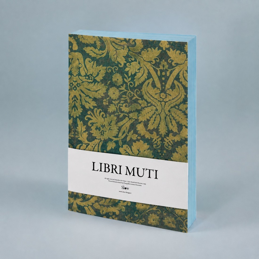 ANTIQUE NOTEBOOK XS Light Blue LIBRI MUTI