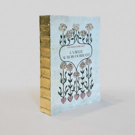 ANTIQUE NOTEBOOK XS GOLD LEAF La belle au bois dormant LIBRI MUTI
