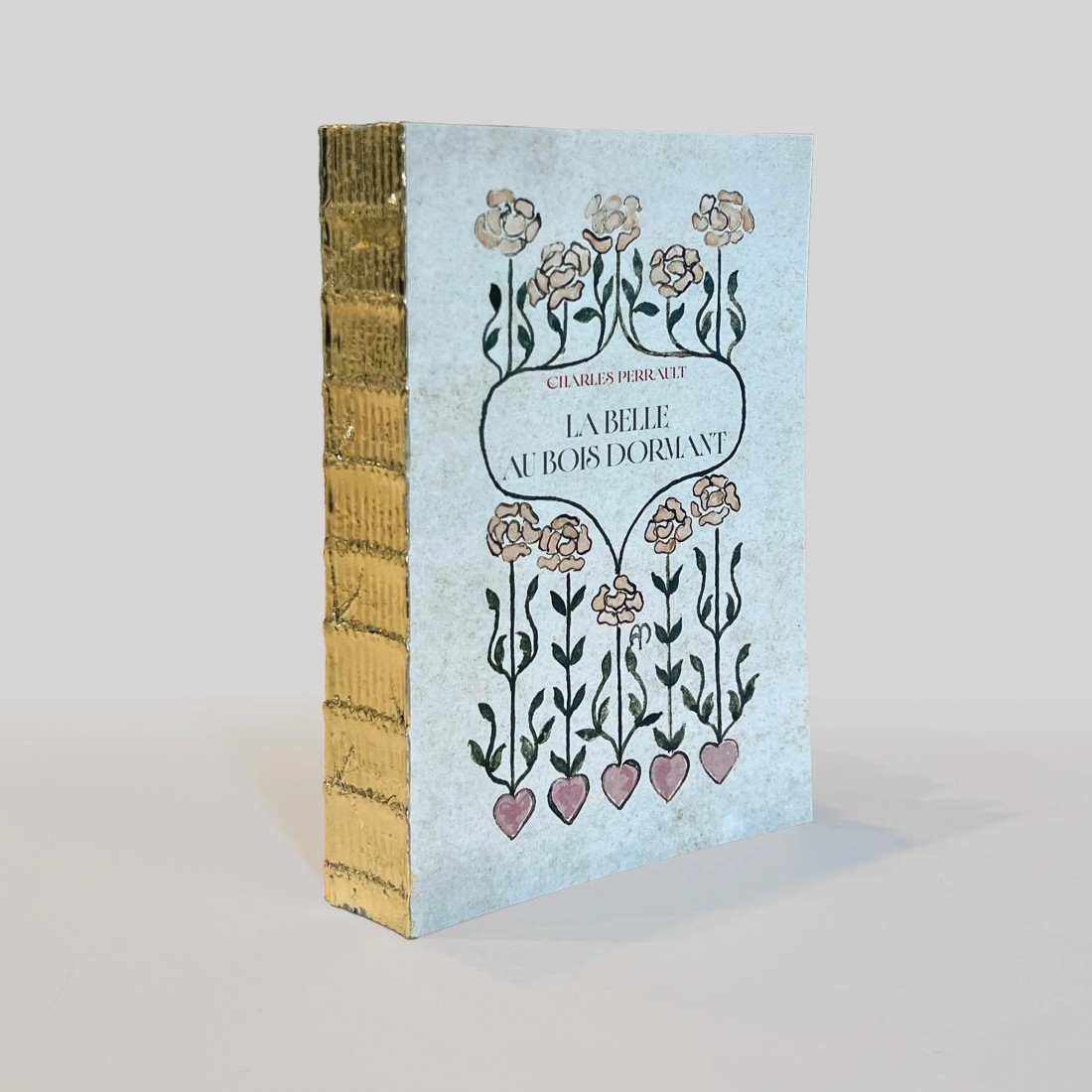ANTIQUE NOTEBOOK XS GOLD LEAF La belle au bois dormant LIBRI MUTI